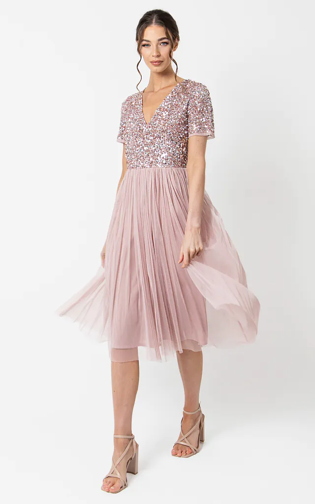 maya pink bridesmaid dresses Bon Bon Pink Bridesmaid Dress Matte Satin Size Small