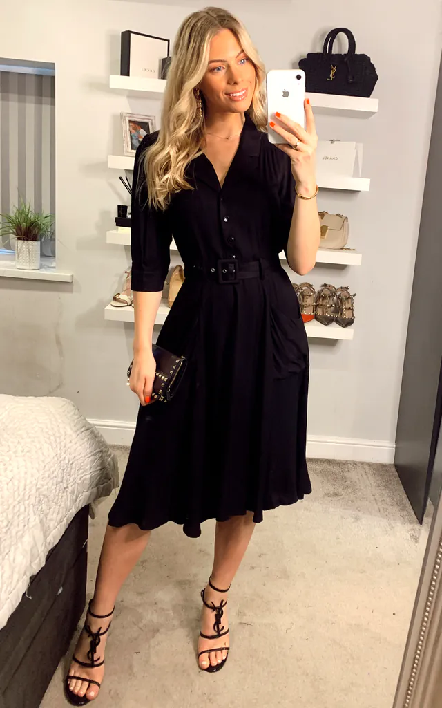 collectif shirt dress Modcloth x Collectif "A Cherished Era" Shirt Dress