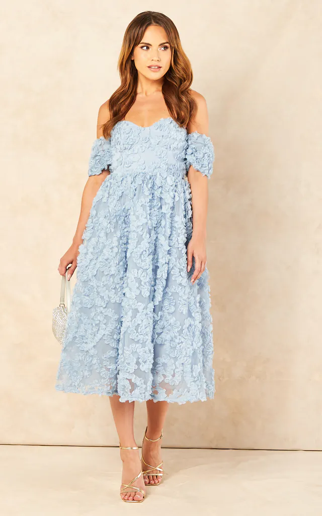 true decadence dress blue True Decadence Bias cut tie back maxi dress in steel blue