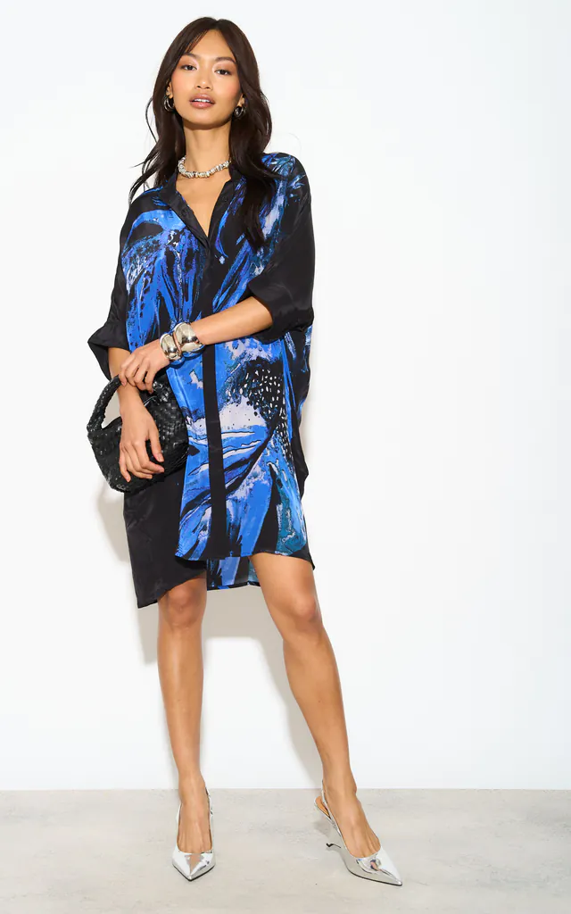 blue dress religion Buy Religion Blue Taylor Halterneck Maxi Dress In Black Check Print from Next USA
