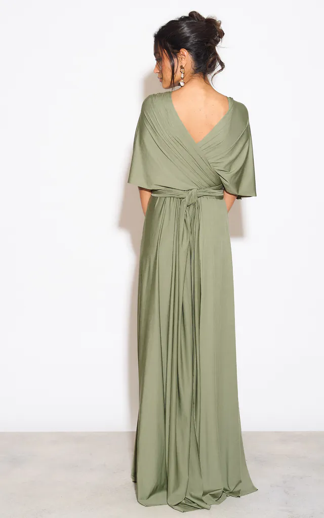 sage green multiway dress Sage green Infinity Dress Multiway Bridesmaid Dress Convertible