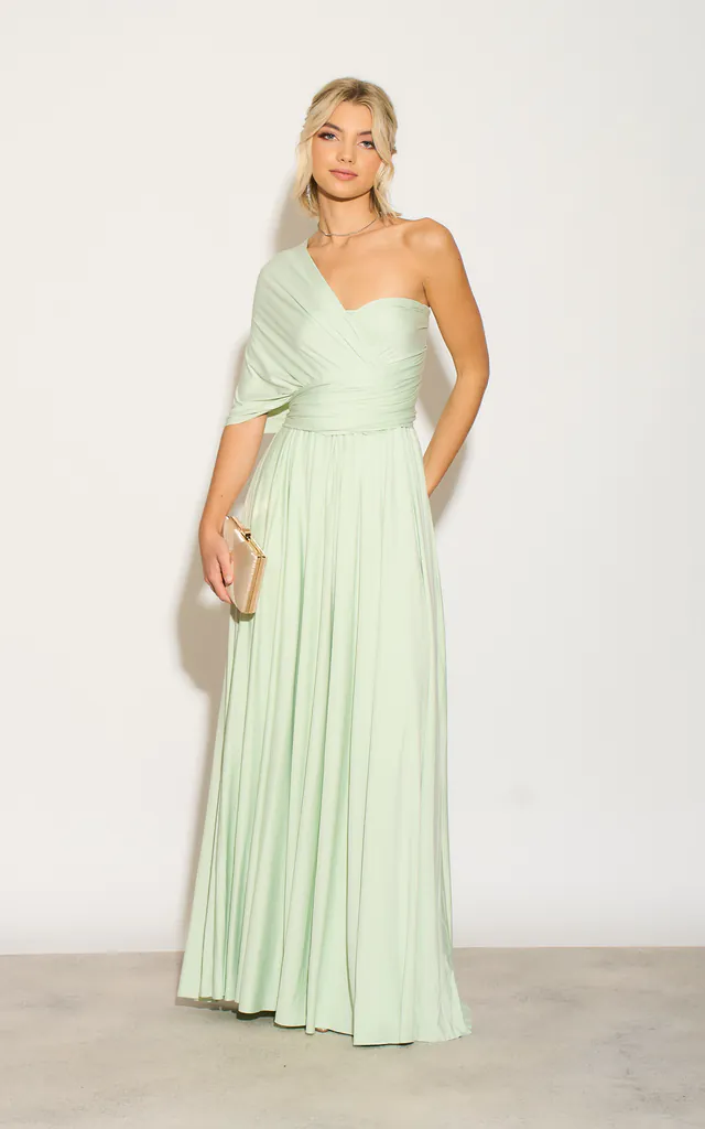 green multiway bridesmaid dress Thea Multiway Bridesmaid Dress Green | Evening Dresses