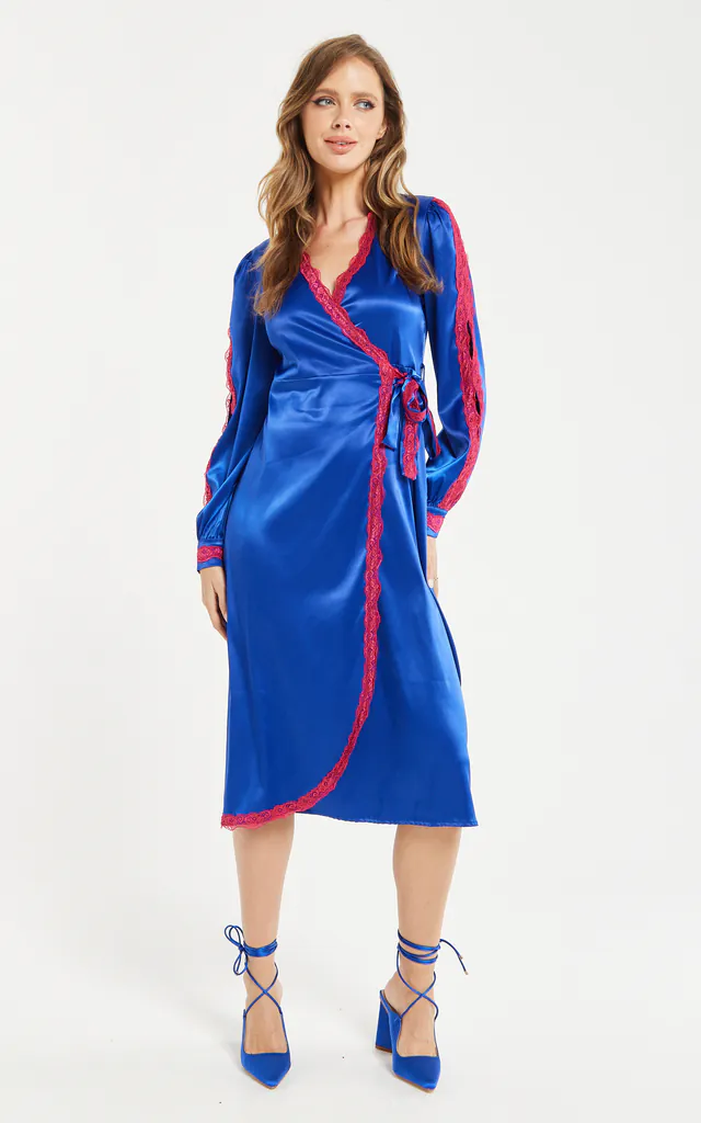 silkfred satin dress Silkfred Size Dress Wrap Dress Silkfred Satin Dress Silk Wrap Dress: Forest Green Maxi
