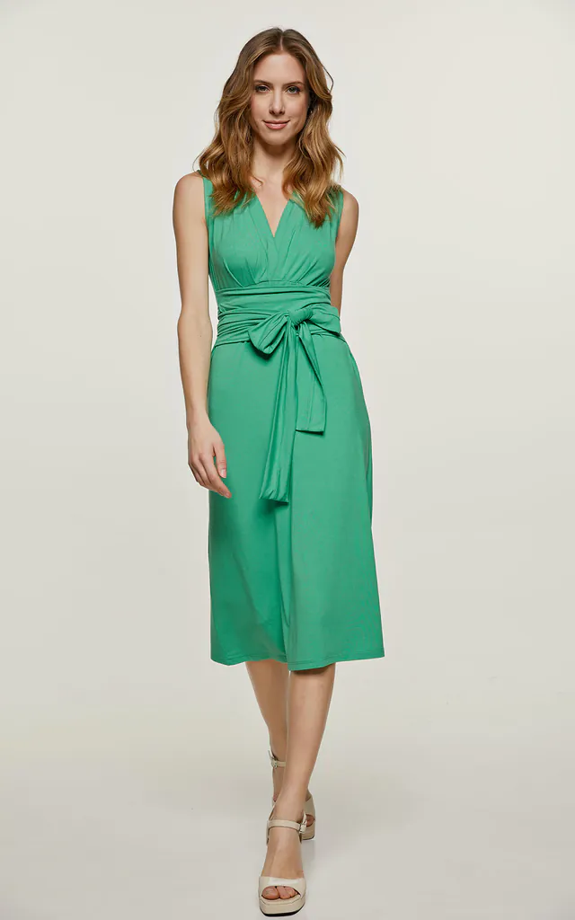 Green Jersey Empire Line Dress | Conquista Fashion | SilkFred Green Jersey Empire Line Dress | Conquista Fashion | SilkFred