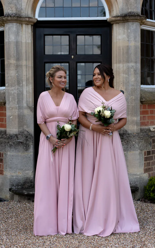 Blush Multiway Bridesmaid Dress | L Closet | SilkFred Blush Multiway Bridesmaid Dress | L Closet | SilkFred