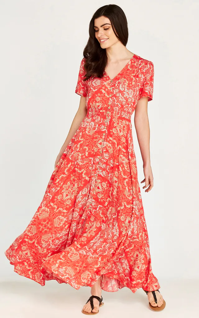 orange scarf print dress Orange Scarf Print Dress - Halter Mini Dress - Backless Dress