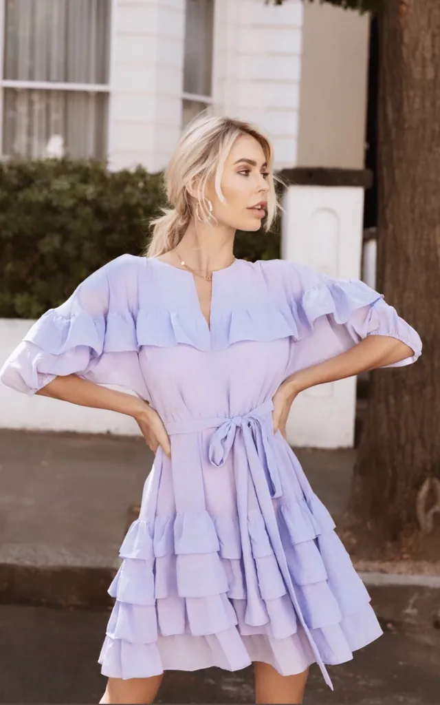 lilia mini dress Lilia Highneck Mini Dress