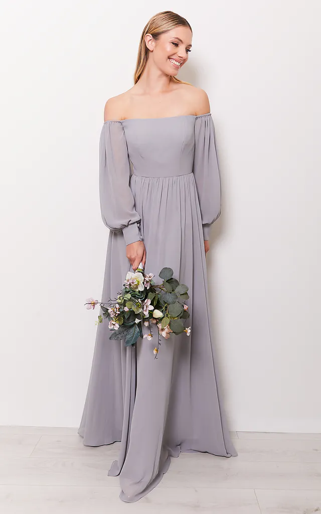 Jupiter Dove Grey Bridesmaids Dress | Sisterhood Bridesmaids | SilkFred Jupiter Dove Grey Bridesmaids Dress | Sisterhood Bridesmaids | SilkFred