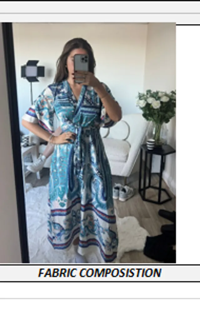 Elicia Knot Front Midi Dress Green Boarder Print | Girl In Mind | SilkFred Elicia Knot Front Midi Dress Green Boarder Print | Girl In Mind | SilkFred
